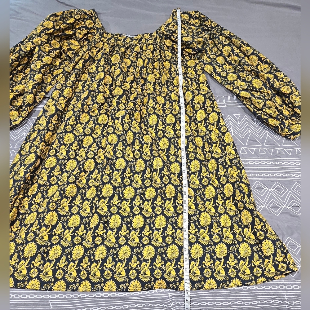 Batsheva X Laura Ashley Beaumaris Dress In Camelot Size 10 - Picture 3 of 8